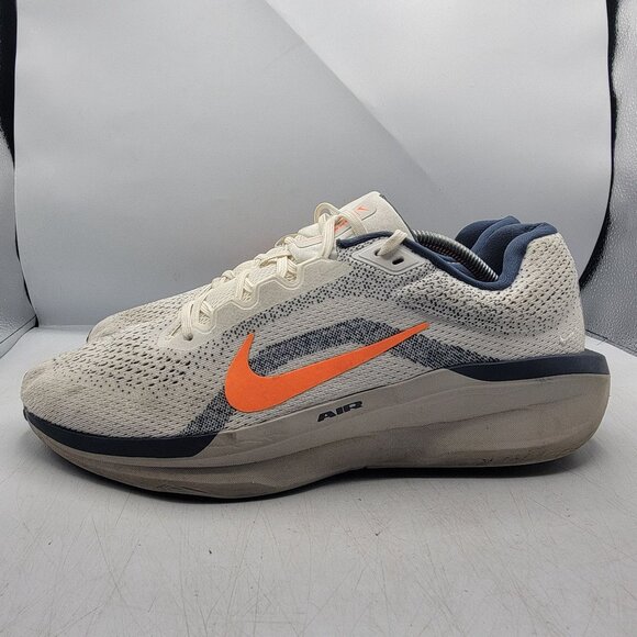 Nike Air Winflo 11 Sail Mens 12 White Total Orange Athletic Shoes FJ9509-103 - Picture 12 of 13